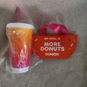 NEW Dunkin’ Megan Thee Stallion "Hot Girls Run On Dunkin" & Donut Mini Bag
